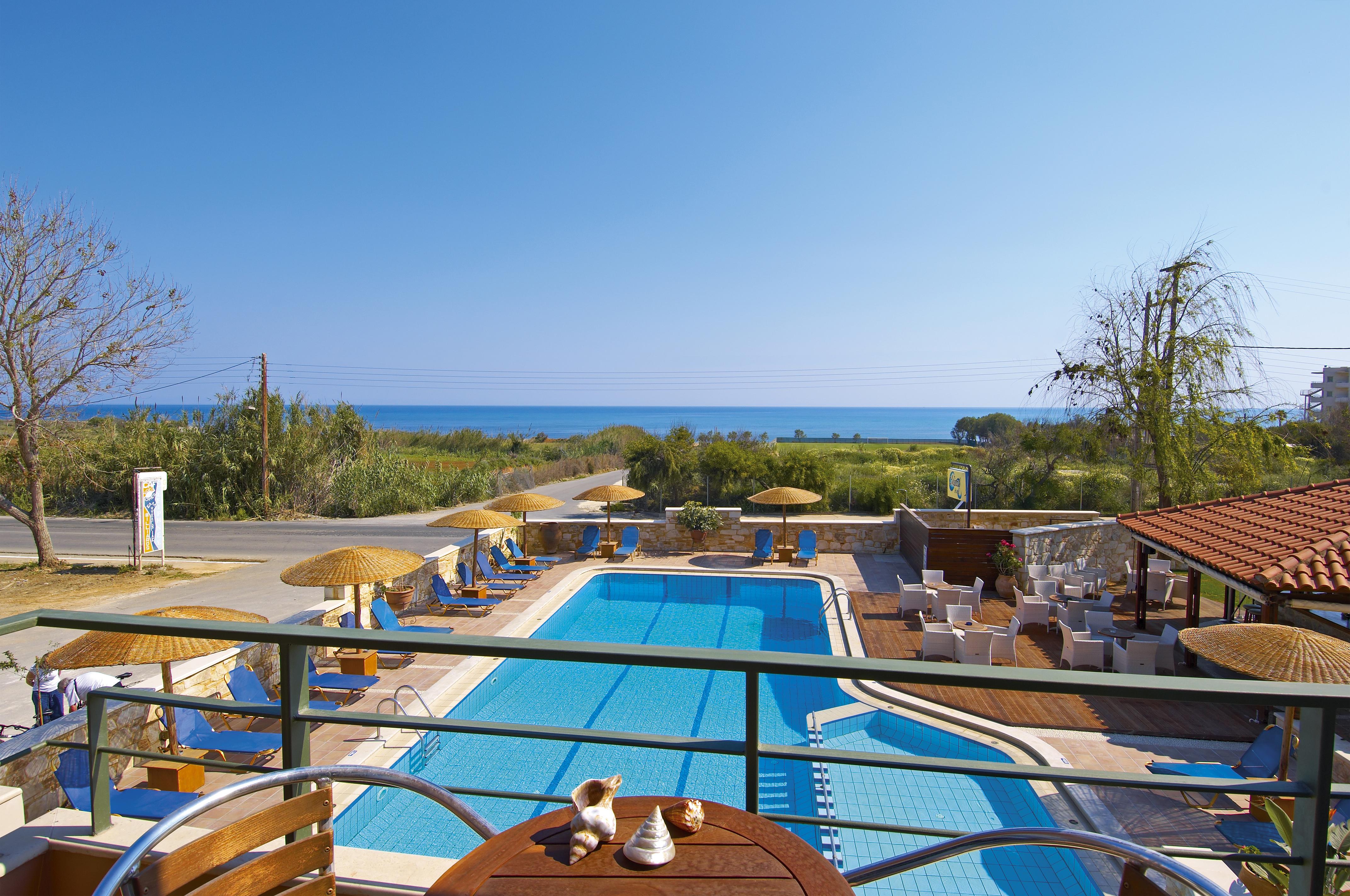 Mistral Hotel - Singles Only Maleme  Exterior photo